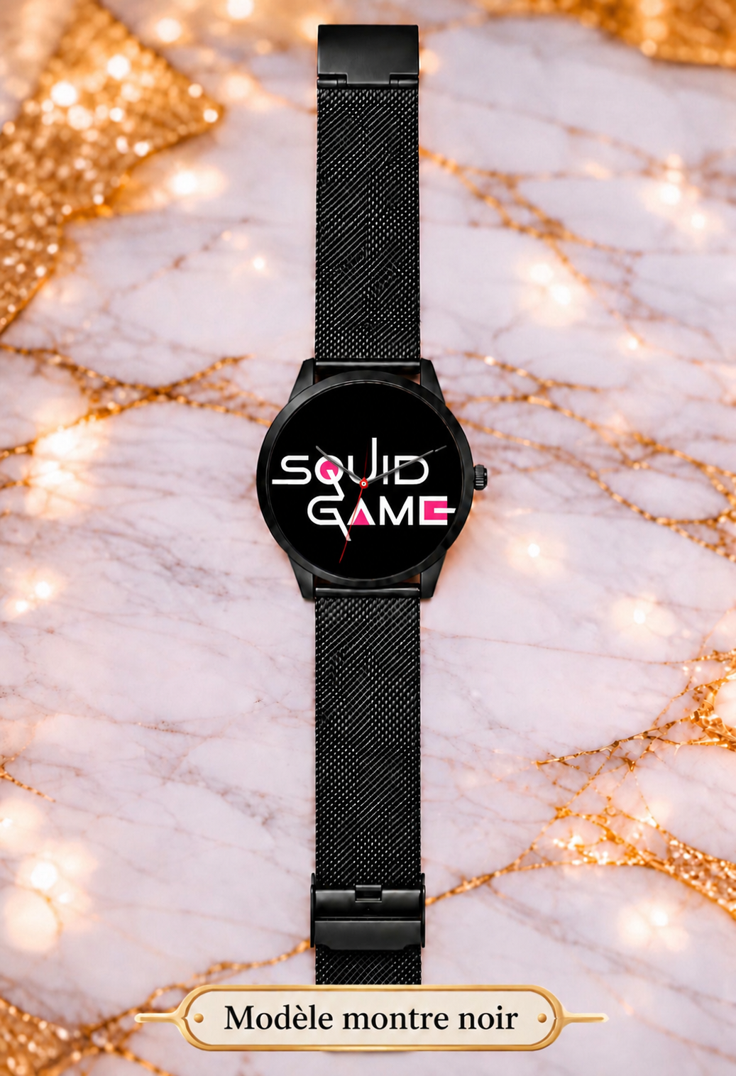 Montre Squid Game – Montre Bracelet Univers Série et Jeux – 3 Coloris – LTDF Création
