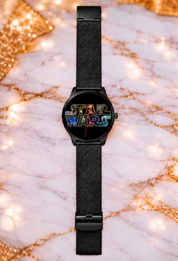 Montre Star Wars – Montre Bracelet Univers Galactique – 3 Coloris – LTDF Création