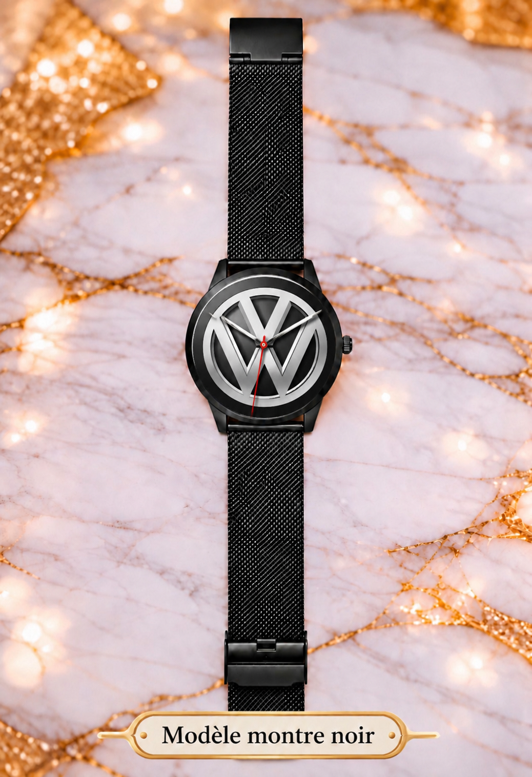 Montre Volkswagen – Montre Bracelet Automobile et Élégante – 3 Coloris – LTDF Création