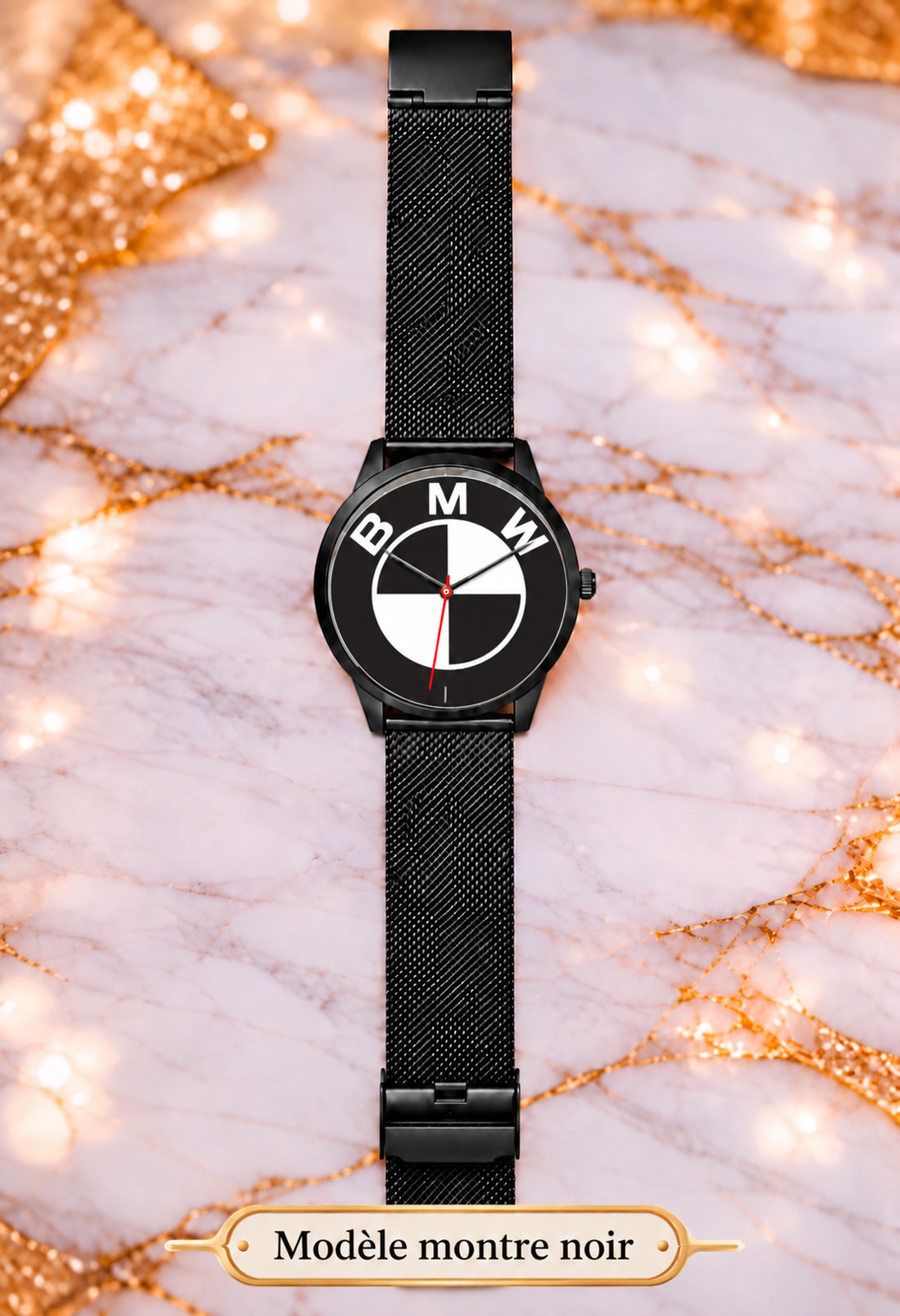 Montre BMW – Montre Bracelet Univers Automobile – 3 Coloris – LTDF Création