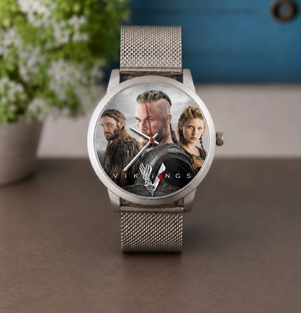 Montre Vikings – Montre Bracelet Univers Série TV – 3 Coloris – LTDF Création