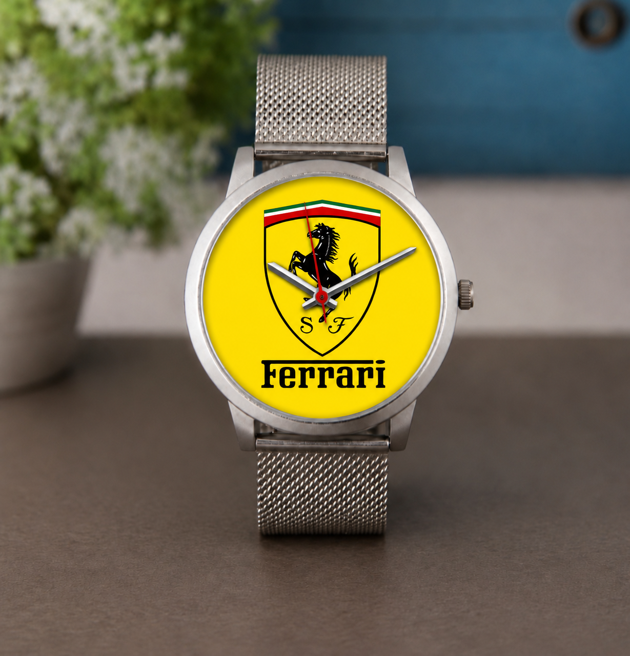 Montre Ferrari – Montre Bracelet Style Automobile et Sportif – 3 Coloris – LTDF Création