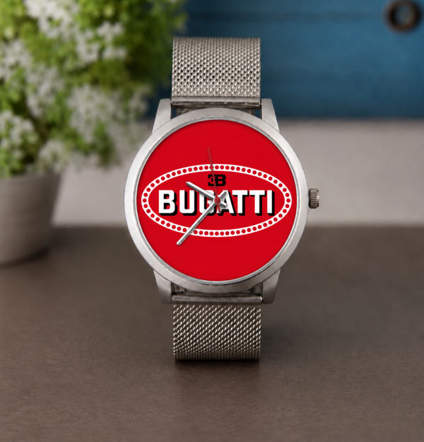 Montre Bugatti – Montre Bracelet Style Automobile et Luxe – 3 Coloris – LTDF Création