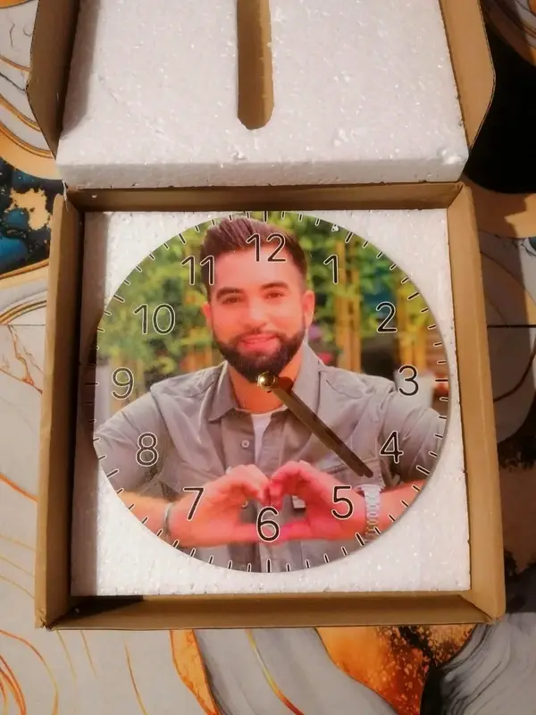 Horloge Murale Kendji 20 cm – Horloge Décorative Fan Kendji | Boutique LTDF Création