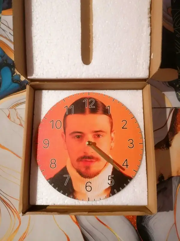 Horloge Murale Pierre Garnier 20 cm – Horloge Décorative Fan Musique | Boutique LTDF Création