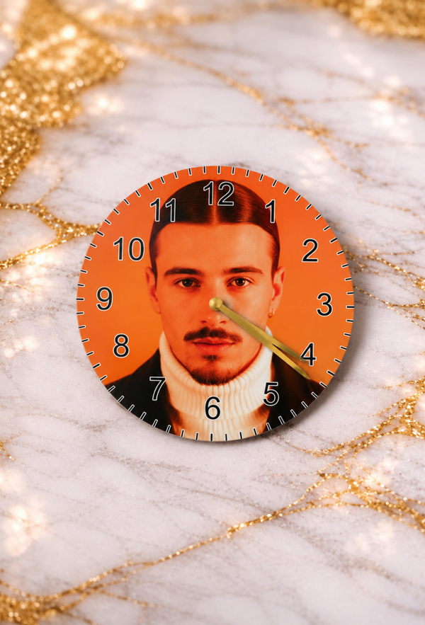 Horloge Murale Pierre Garnier 20 cm – Horloge Décorative Fan Musique | Boutique LTDF Création
