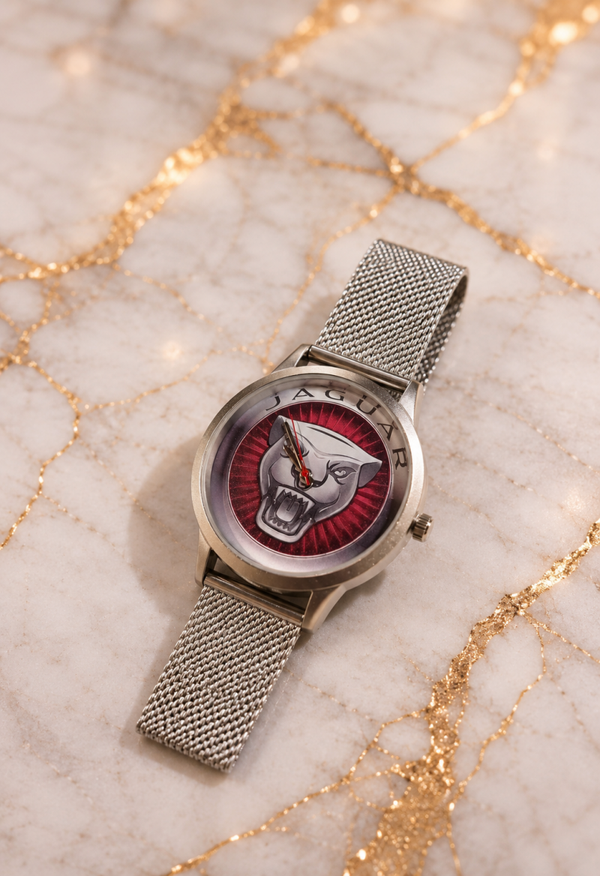 Montre Jaguar 24 cm – Montre Bracelet Métal Acier Inoxydable | Boutique LTDF Création