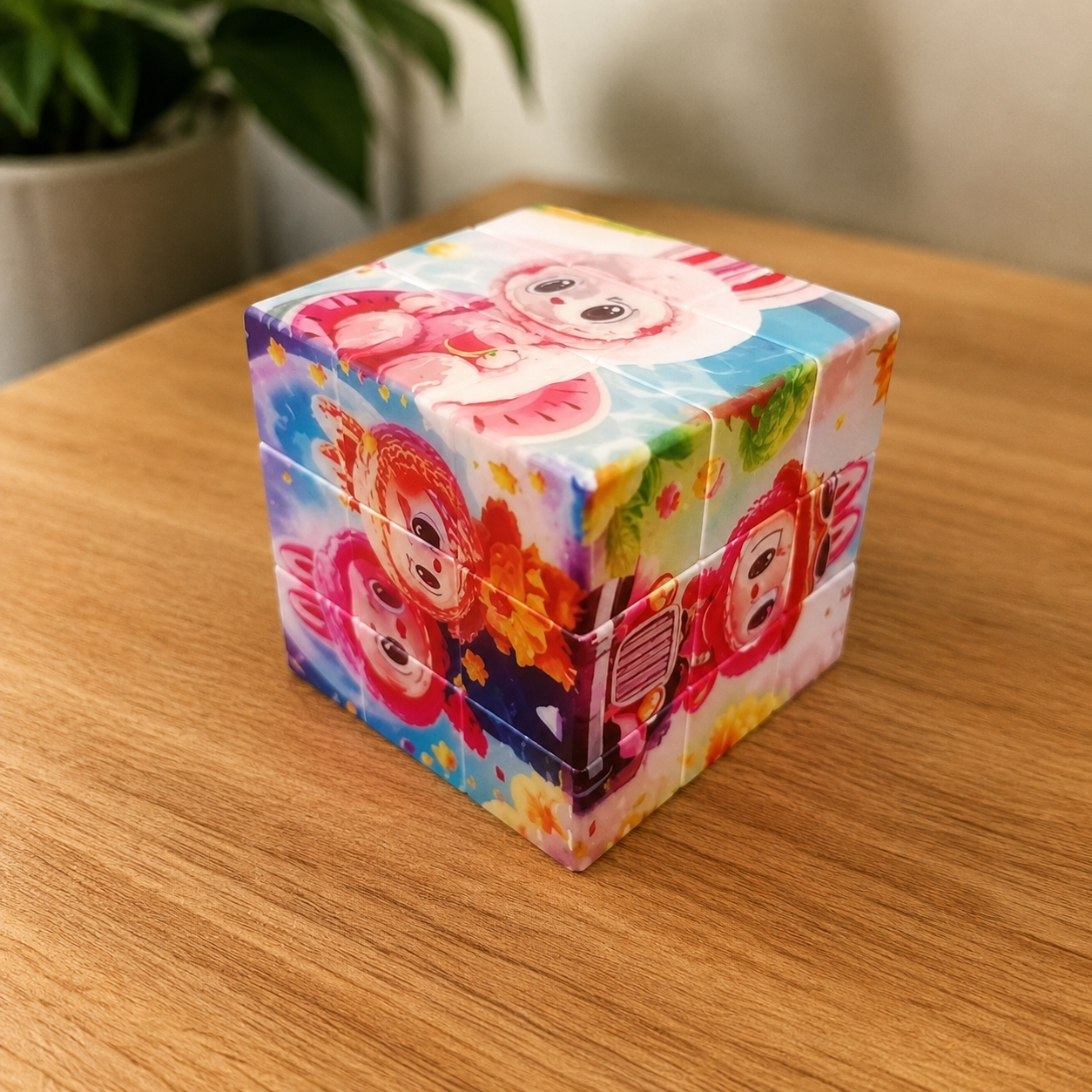 Rubik’s Cube Labubu – Cube Puzzle 5x5 cm Jeu Casse-Tête | Boutique LTDF Création