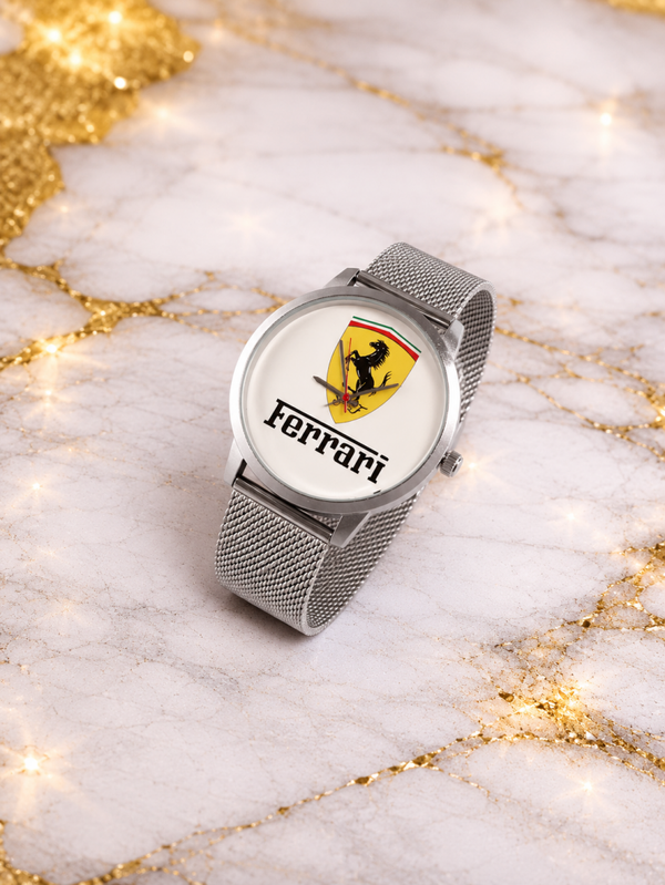 Montre Bracelet Ferrari – Passion, Performance et Élégance | Création Originale LTDF