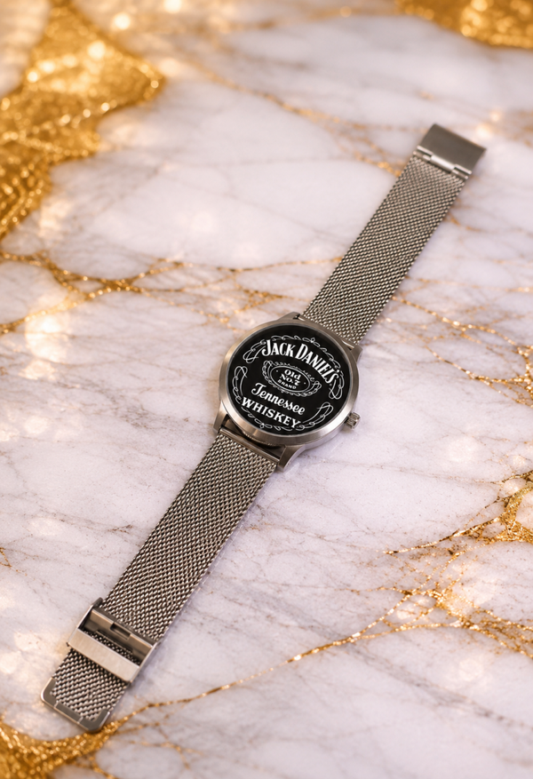 Montre Bracelet Inspirée de l'Univers Jack Daniel's® – Création LTDF Création