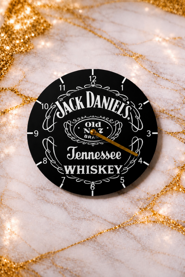 Horloge murale Jack Daniel's Ø 20 cm – Design vintage – Neuve