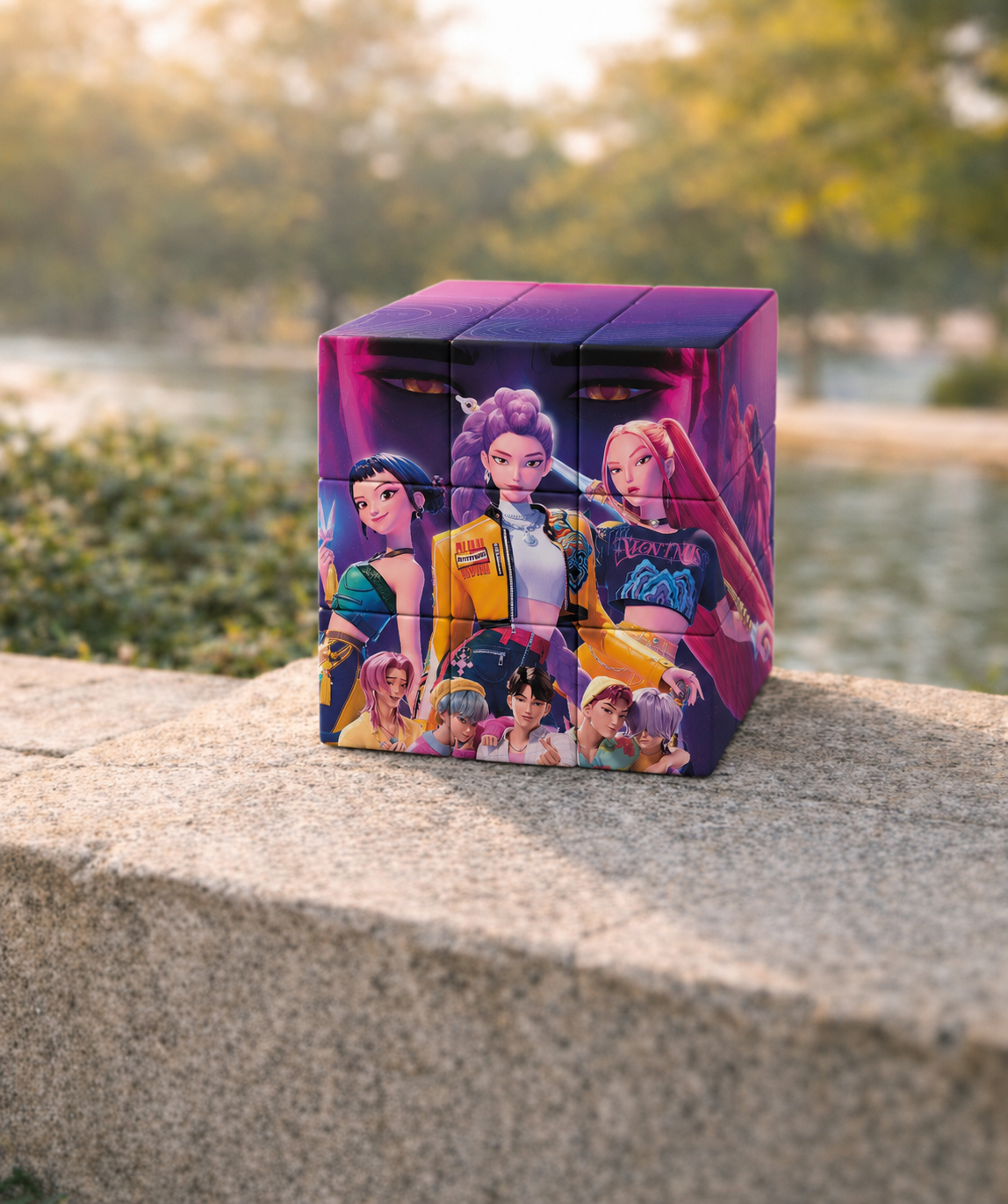 Rubik's Cube KPop Demon Hunters | Cube Puzzle Original | LTDF Création