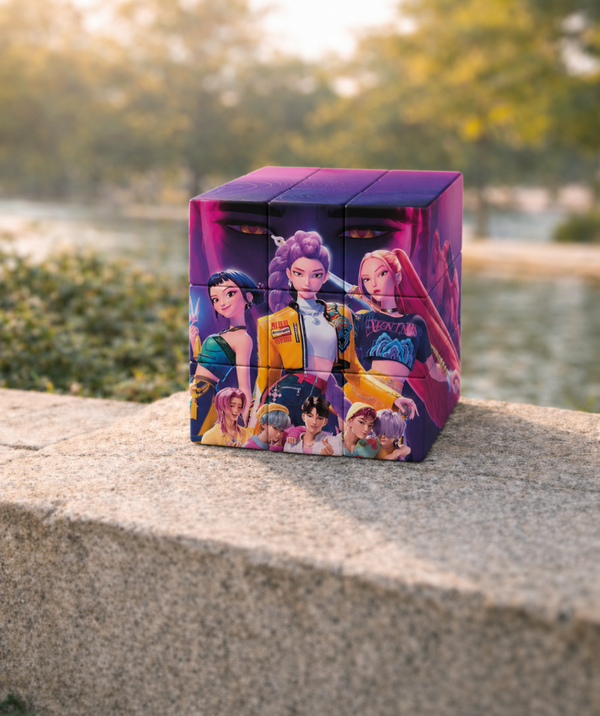 Rubik's Cube KPop Demon Hunters | Cube Puzzle Original | LTDF Création