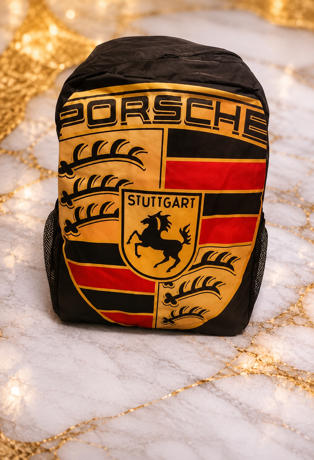 Sac à dos Porsche 40 x 30 cm – Sac école, voyage et loisirs – LTDF Création