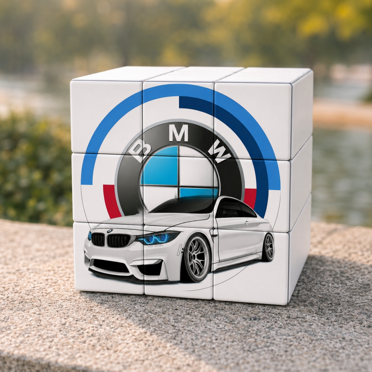 Rubik's Cube BMW 50 Ans – L'édition hommage aux passionnés de la légendaire marque allemande
