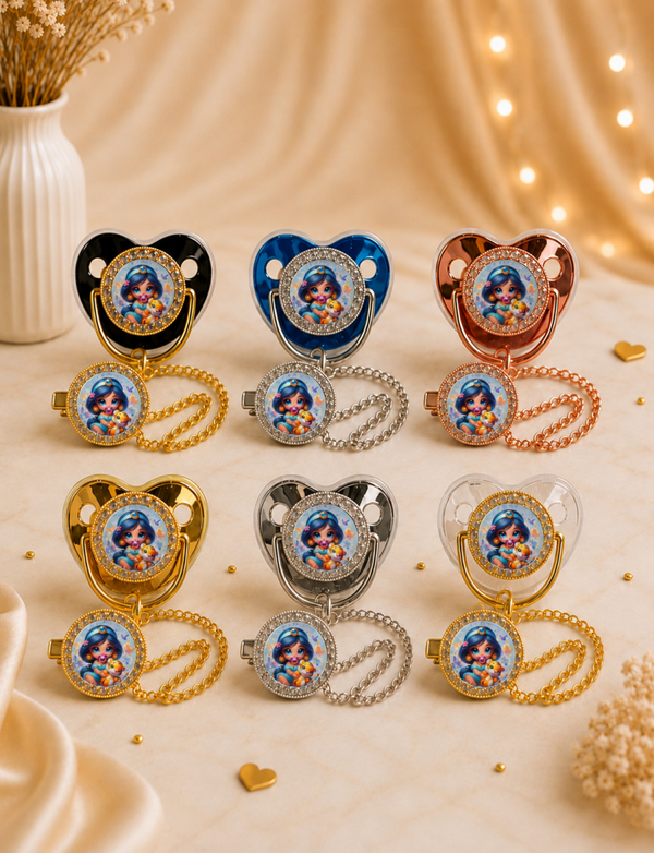 Tétine Strass Jasmine Disney Baby Princesse – Une touche de magie dès les premiers jours
