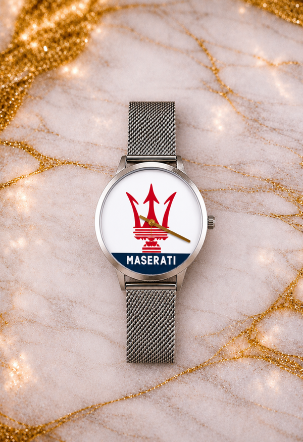 Montre Bracelet Inspirée de l'Univers Maserati – Création LTDF Création