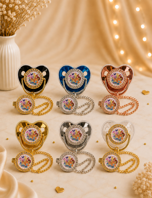 Tétine Strass inspirée de l’univers Winx Club – Une touche de magie dès les premiers jours