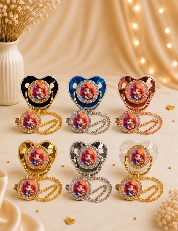 Tétine Strass Rebelle Disney Baby Princesse – Une touche de magie dès les premiers jours