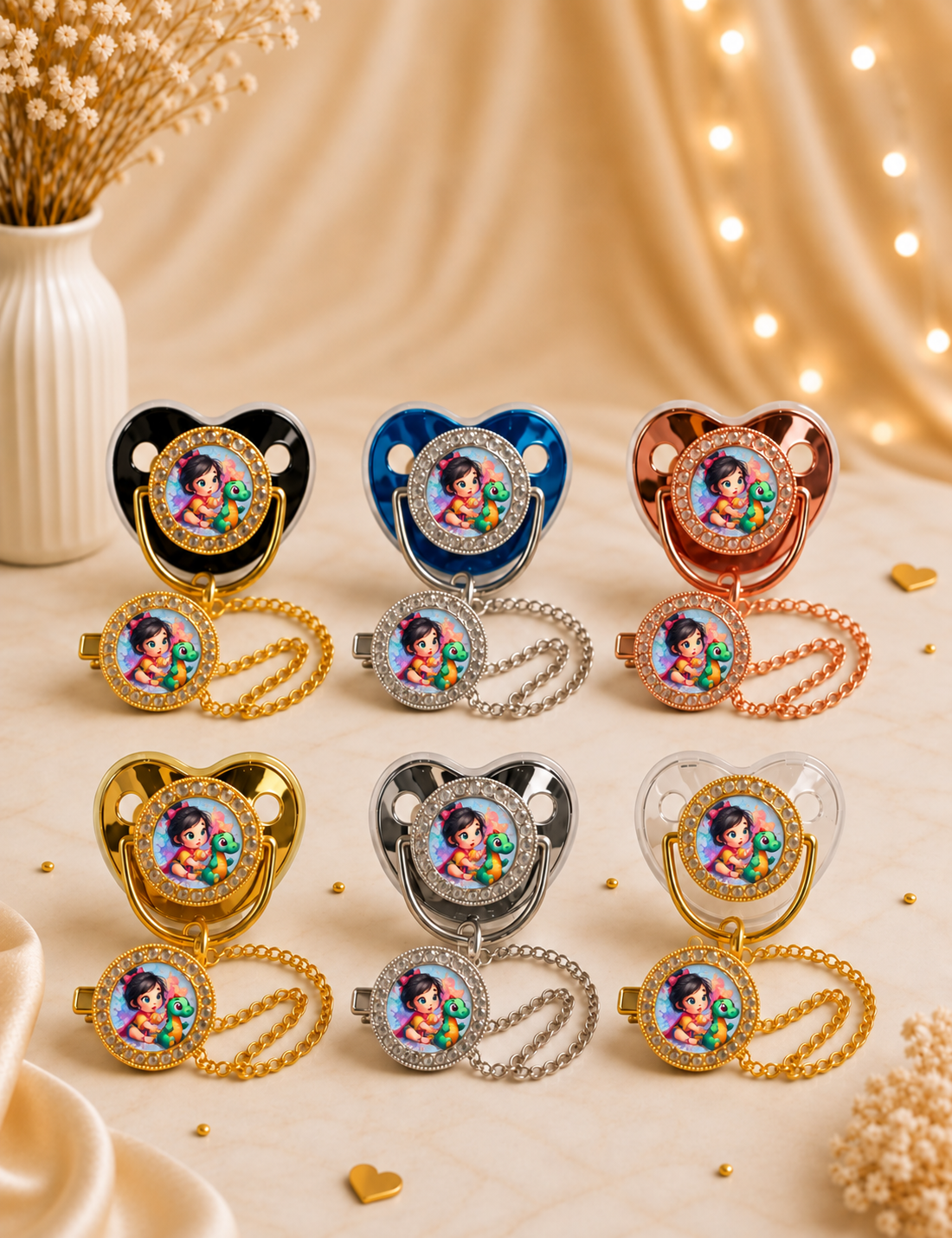 Tétine Strass Mulan Disney Baby Princesse – Une touche de magie dès les premiers jours