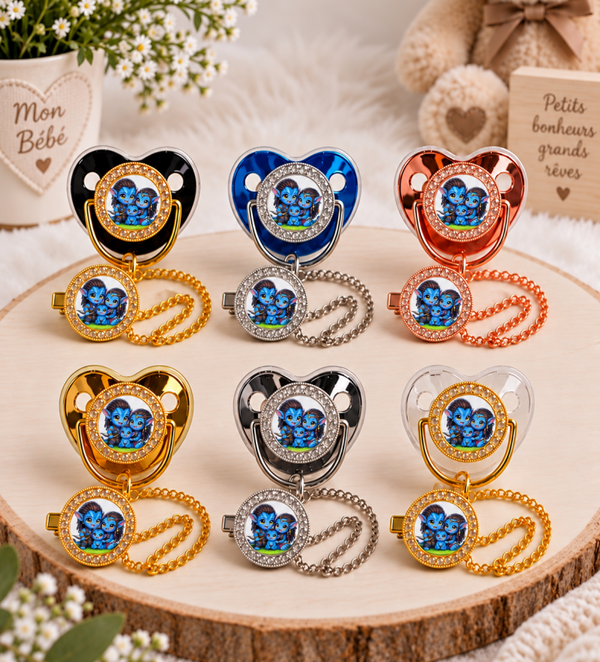 Tétine Strass Disney Baby inspirée de l’univers Avatar – Une touche magique pour bébé
