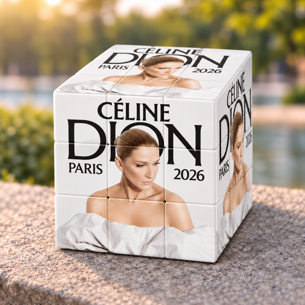 Rubik's Cube Céline Dion Concert 2026 – Cadeau Fan & Souvenir | LTDF Création