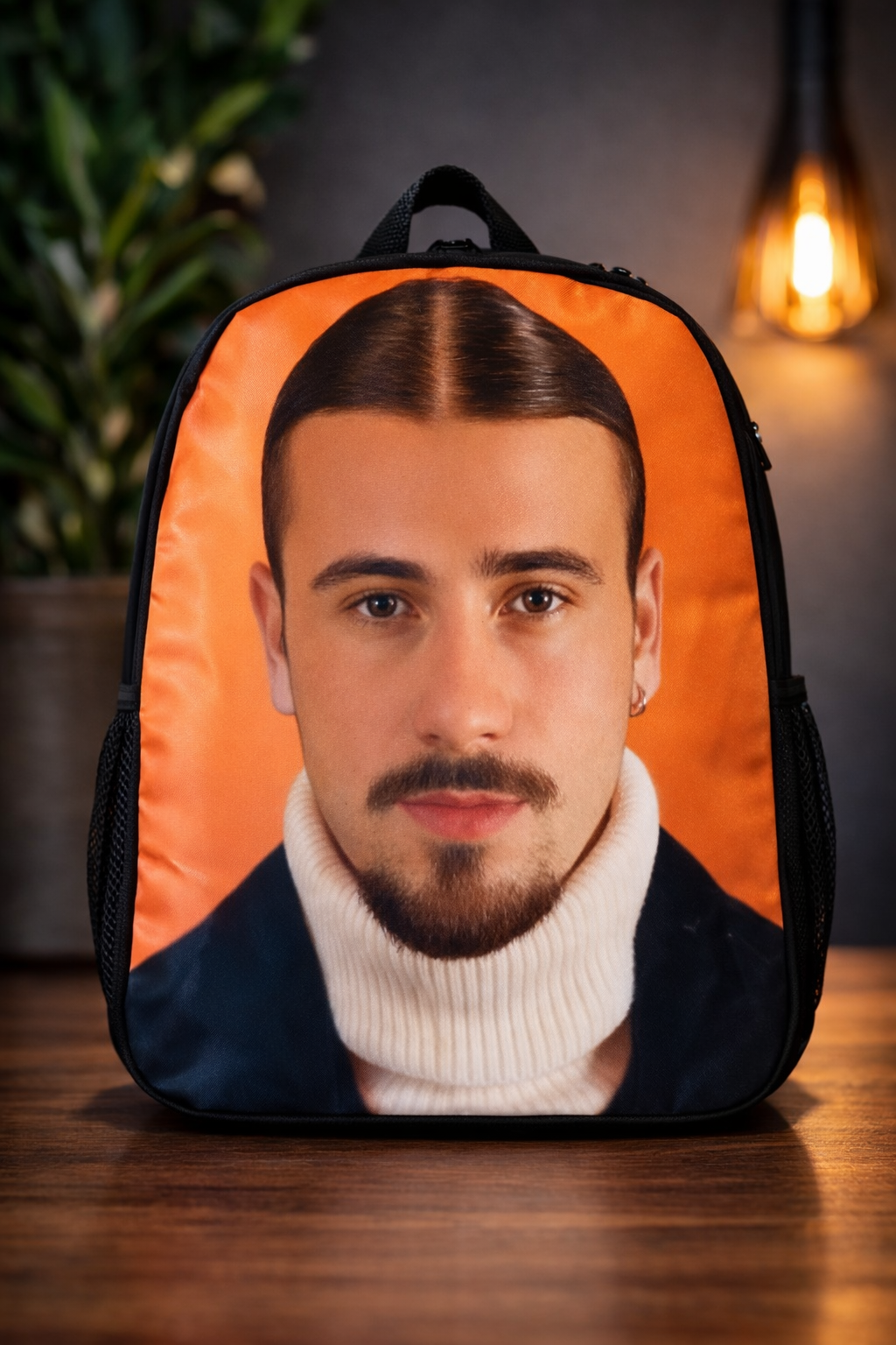 Sac à Dos Pierre Garnier 40x30 cm – Sac Fan Musique avec Poches Latérales | Boutique LTDF Création