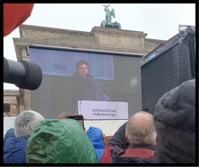 Sarah Wagenknecht Frieden und Diplomatie