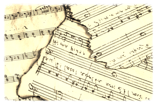 Notenblätter ©FriedenundDiplomatie.de