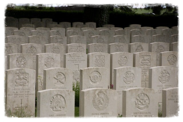 Soldatenfriedhof Frieden und Diplomatie