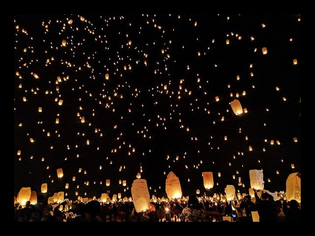 Laternen Frieden und Diplomatie