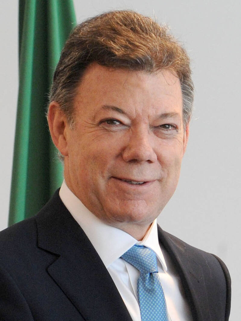 Juan Manuel Santos Calderón Frieden und Diplomatie