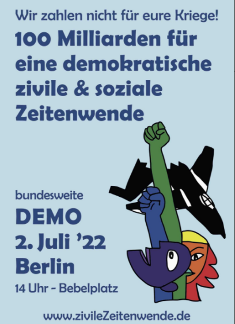 100 Mrd für Zivile Zeitenwende FriedenundDiplomatie.de