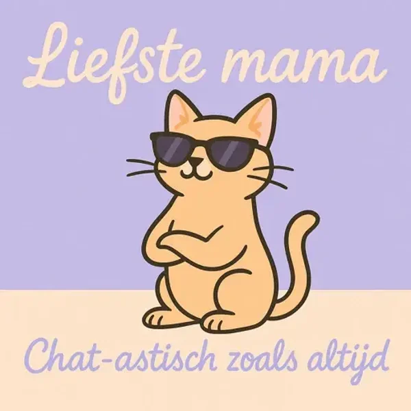Tegeltje 'liefste mama'