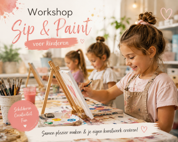 Kids sip & paint