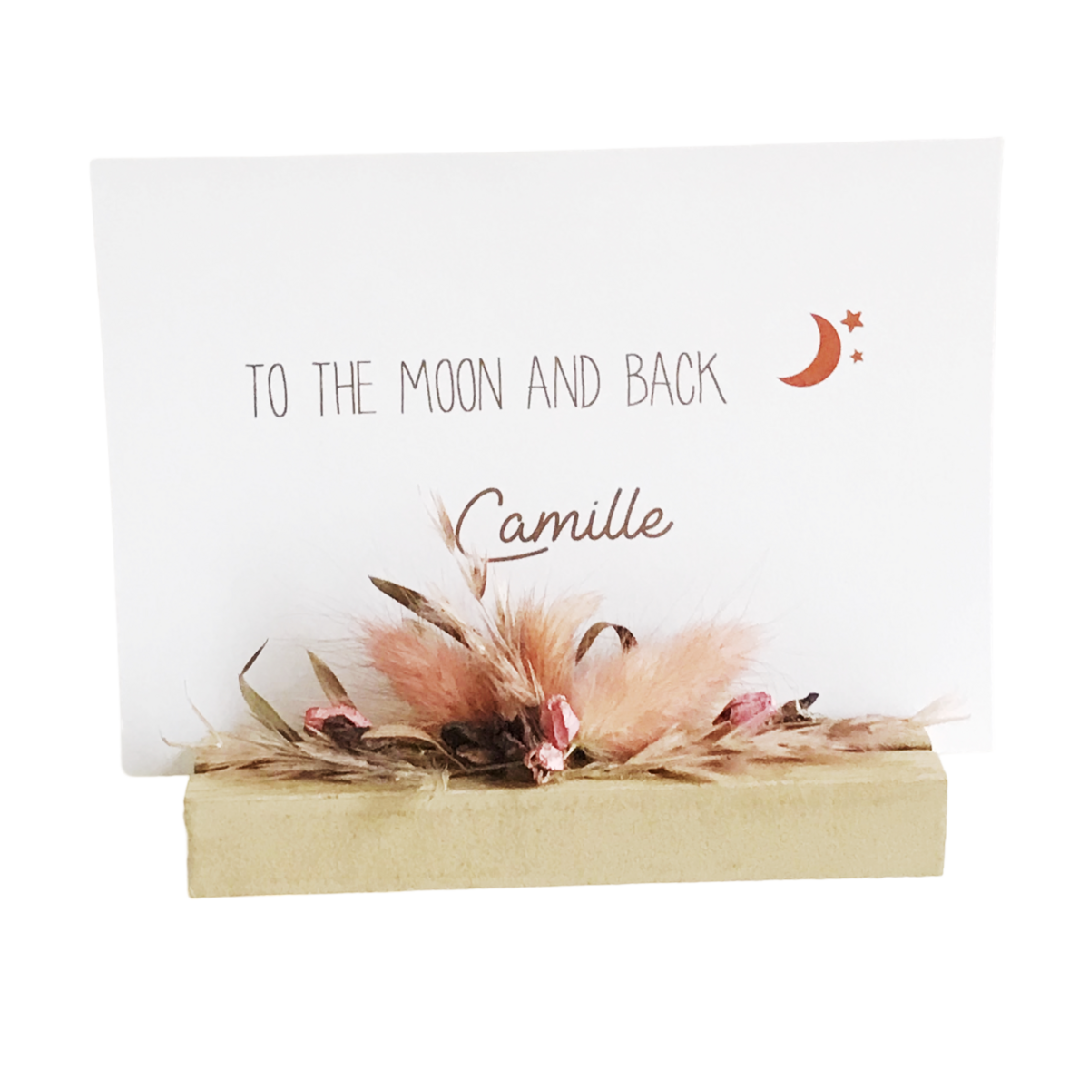 Kaartenhouder roze - LeoNoor