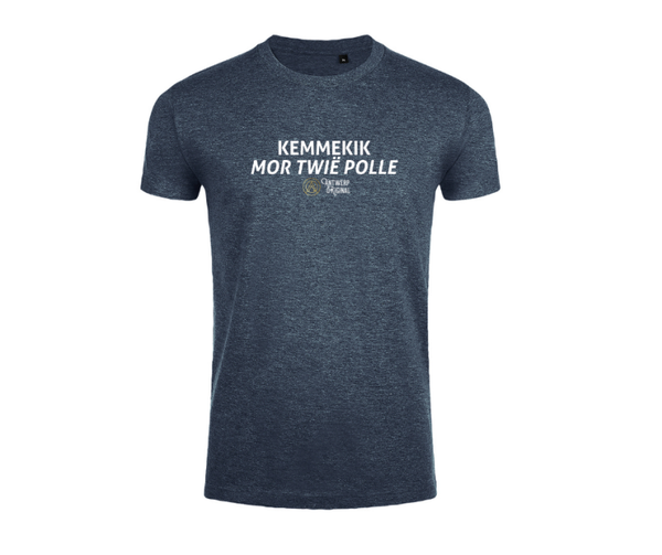 T-shirt "Kemmekik mor twië polle" - Antwerp Original