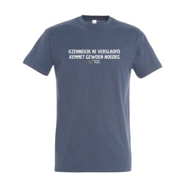 T-shirt "Kzennekik ni verslaofd" - Antwerp Original