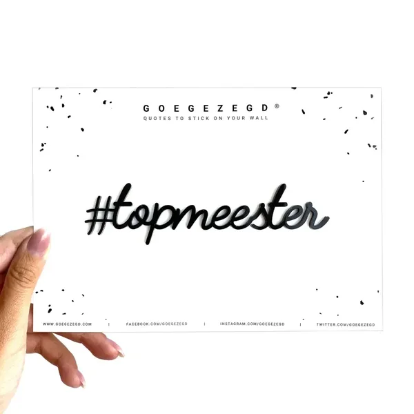 Quote #TOPMEESTER - LeoNoor