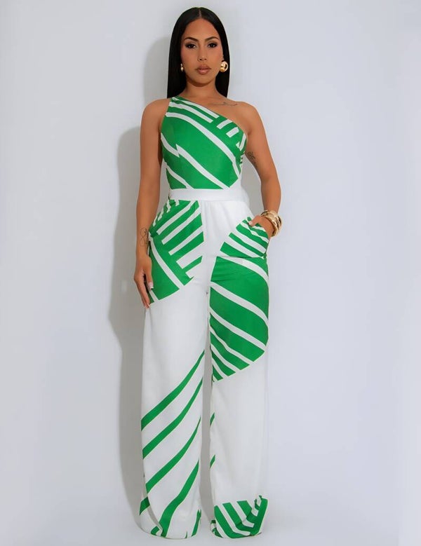 Combinaison Zalinda verte