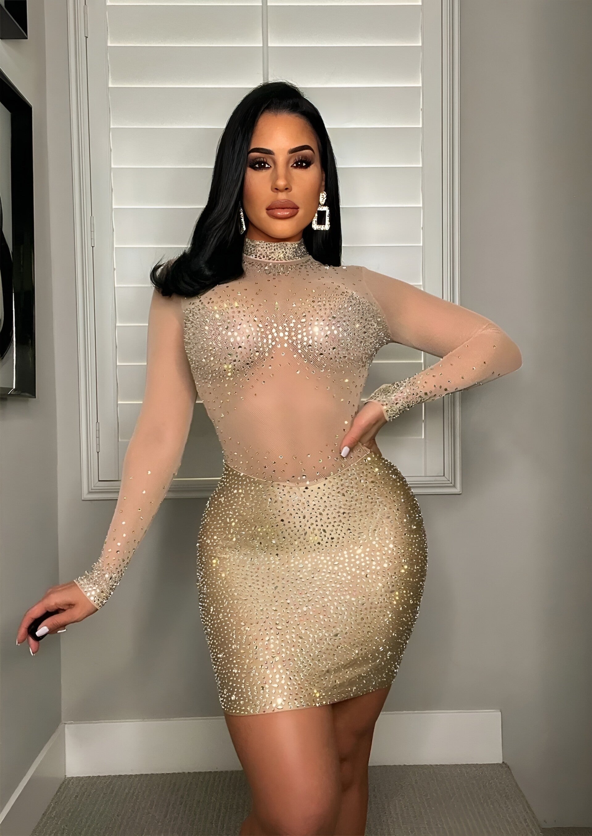 Robe Golden illusion