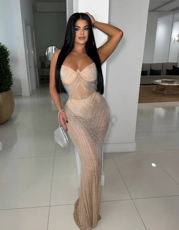 Robe Diamond Veil
