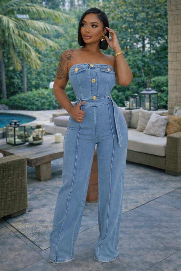 Combinaison pantalon jeans