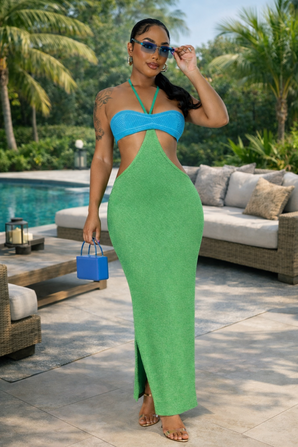 Robe crochet bico