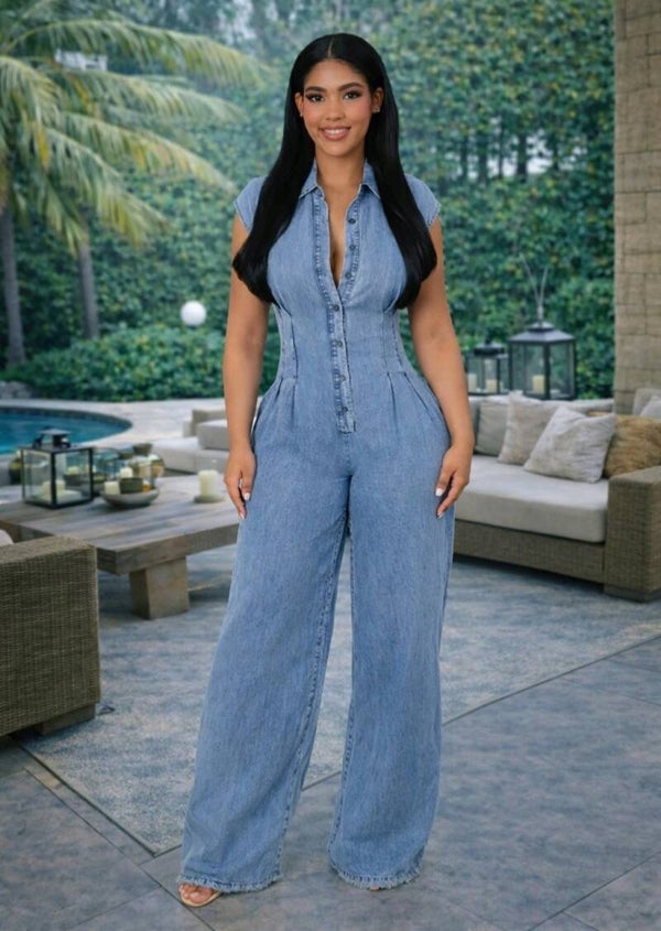 Combinaison pantalon jeans