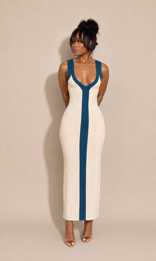 Robe Marah bleue