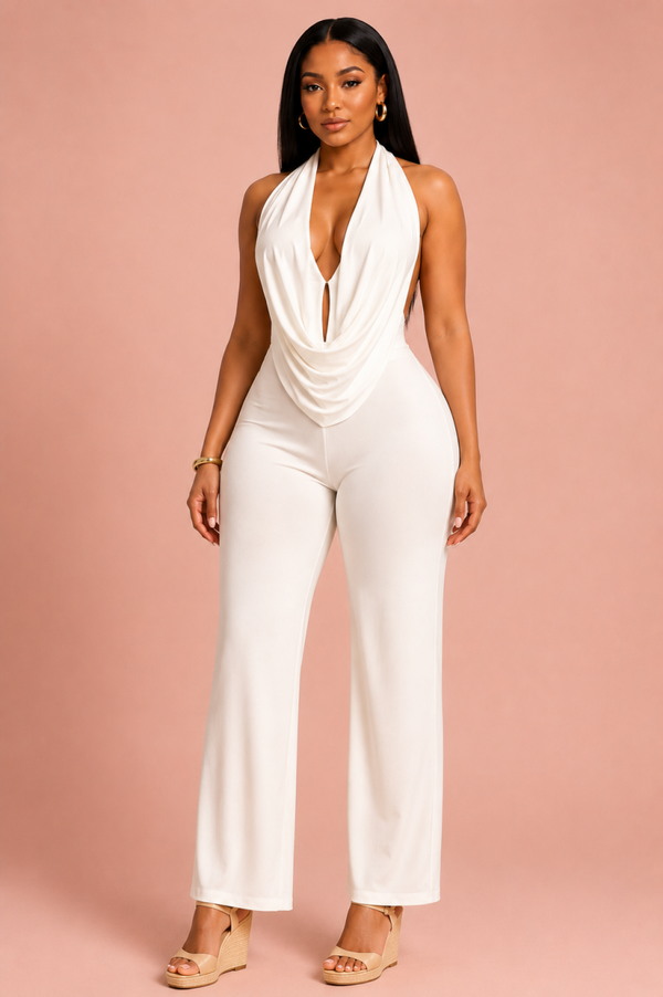 Combinaison pantalon Allure blanche