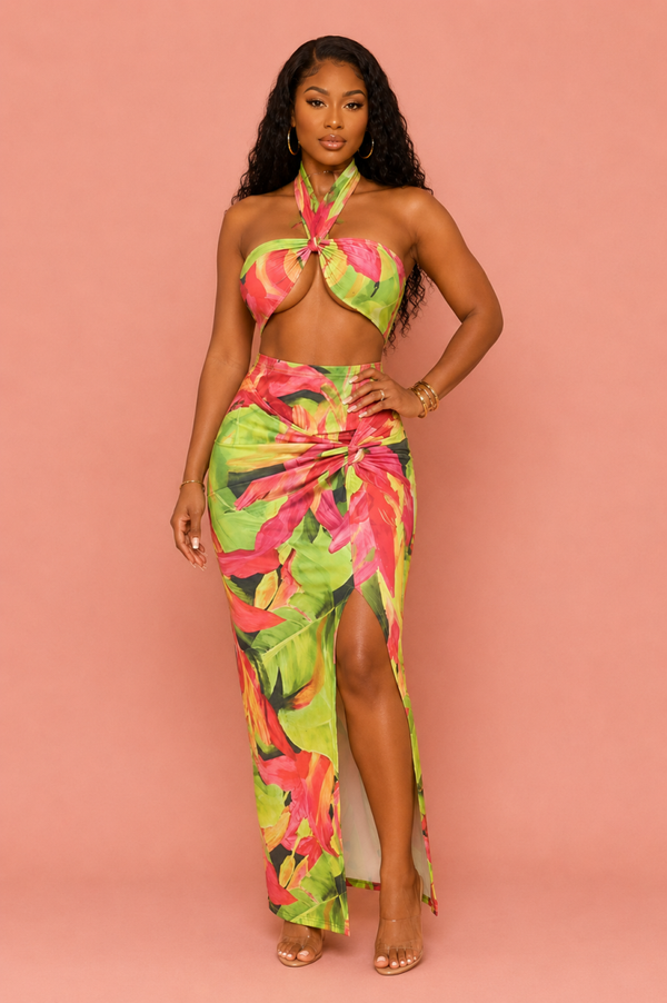Ensemble jupe Tropicana