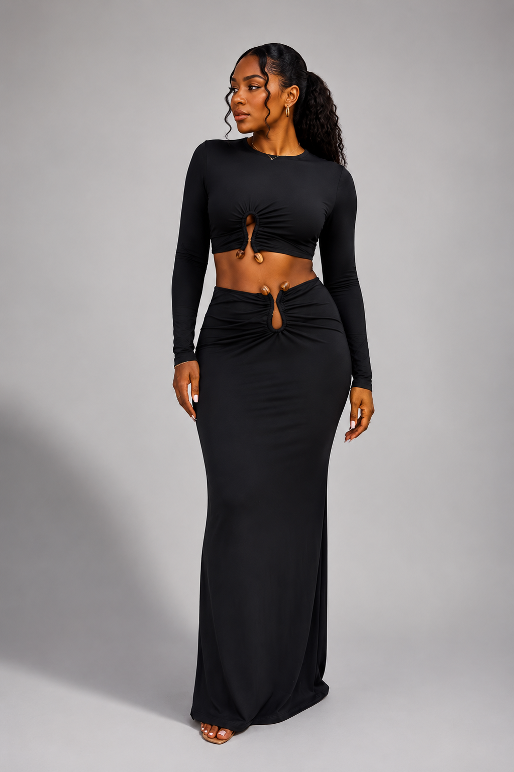 Ensemble jupe Isla noir