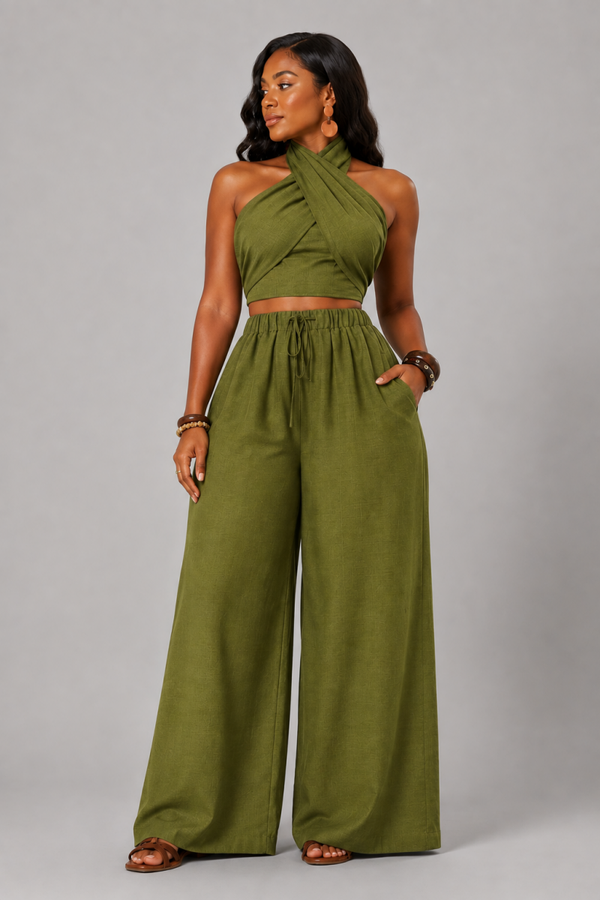 Ensemble pantalon Jude kaki